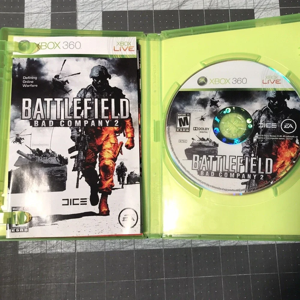 Xbox 360 Battlefield Baseball 2K6 2K11 COD4 Batman Games